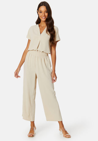 Smock Waist Ankle Trousers