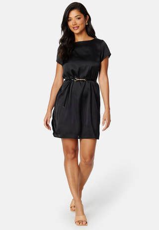 May satin dress