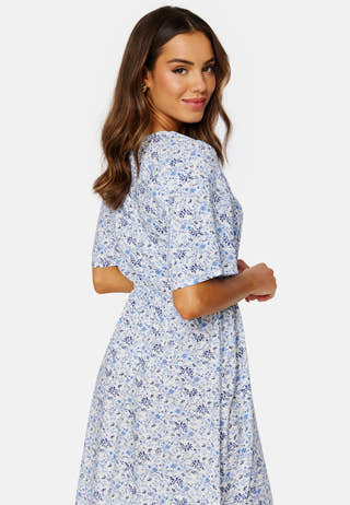 Melanie butterfly sleeve dress