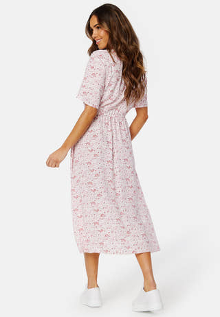 Melanie butterfly sleeve dress