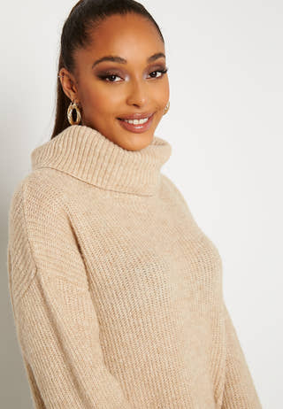 Melissi knitted sweater dress