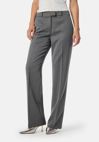 Mid Waist Suit Trousers