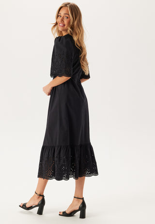 Midi Broderie Anglaise Dress