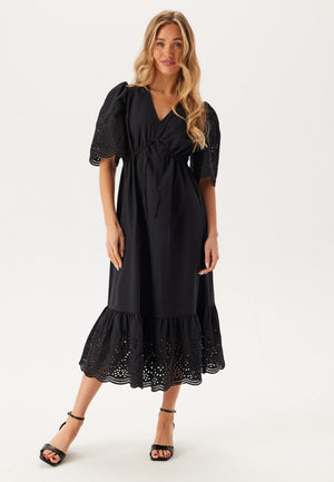 Midi Broderie Anglaise Dress