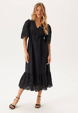 Midi Broderie Anglaise Dress
