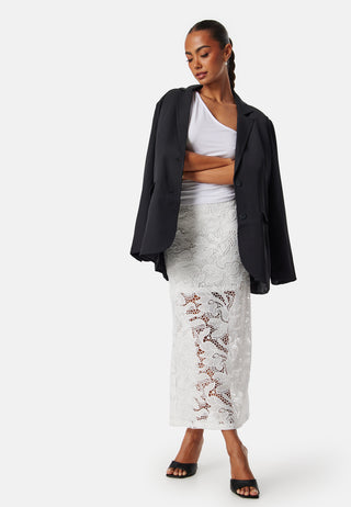 Midi Lace Skirt