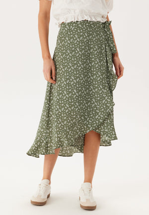 Midi Wrap Skirt