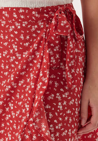 Midi Wrap Skirt