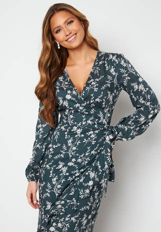 Milia wrap dress