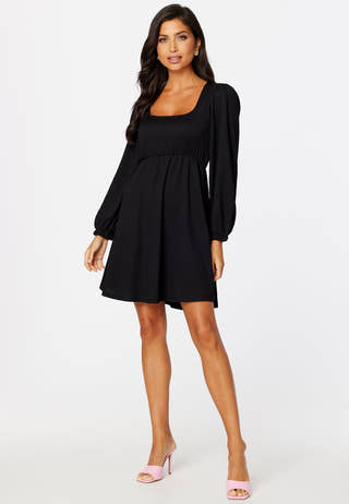 Miriam balloon sleeve dress