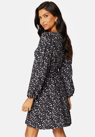 Miriam balloon sleeve dress