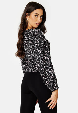 Miriam balloon sleeve top