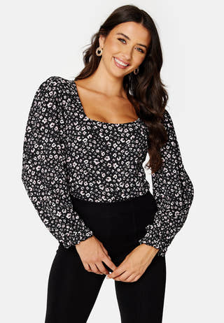 Miriam balloon sleeve top