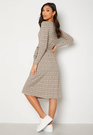 Wrap Midi Dress