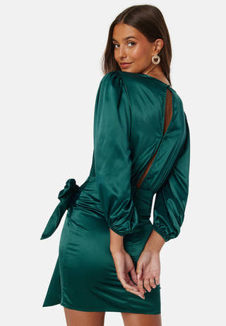 Nellie Satin Dress