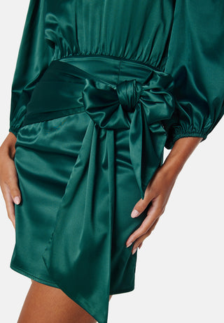 Nellie Satin Dress