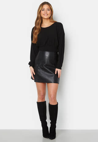 Nicolina long sleeve tie top