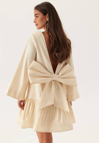 Bow Back Shift Dress