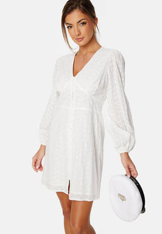 Broderie Anglaise Short Dress