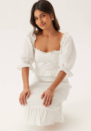 Bustier Smock Ankle Dress