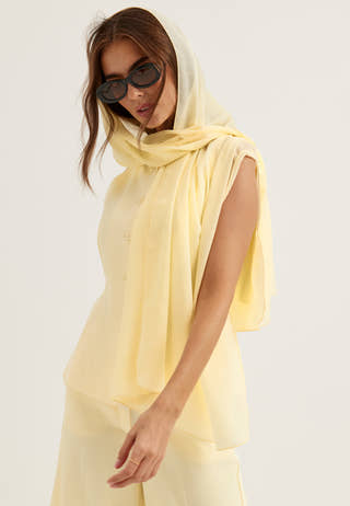 Chiffon Shawl