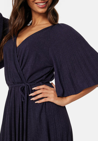 Elsina Pleated Sparkling Dress