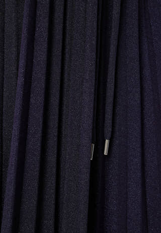 Elsina Pleated Sparkling Dress
