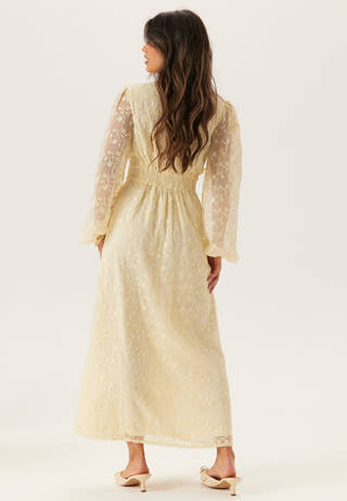 Embroidered Midi Dress