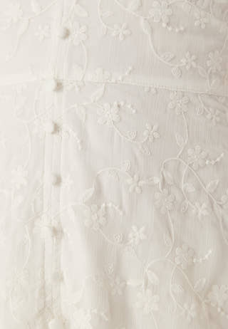Embroidered Short Dress