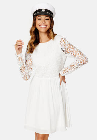 Emeraldine Deep Back Dress