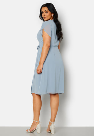 Grienne Wrap Midi Dress