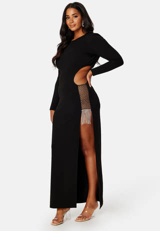 Super cut out  Bejewelled Gown