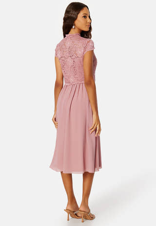 Jolie Short Sleeve Midi Dress