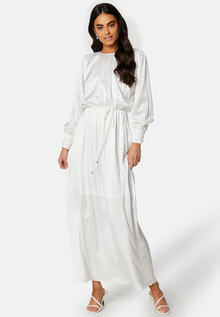 Klara Satin Maxi  Dress