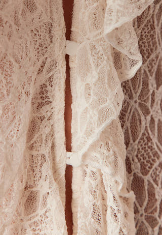 Lace Cardigan Dress