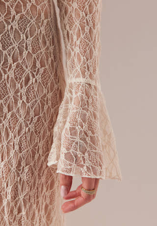 Lace Cardigan Dress