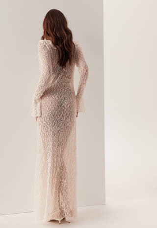 Lace Cardigan Dress