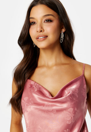 Lucie Jacquard Gown