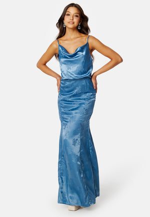Lucie Jacquard Gown