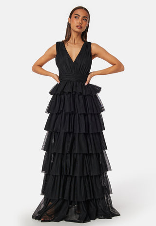 Tulle Frill Gown