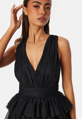 Tulle Frill Gown
