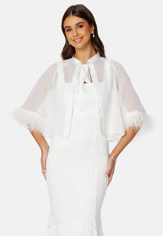 Marilyn Faux Feather Cover up