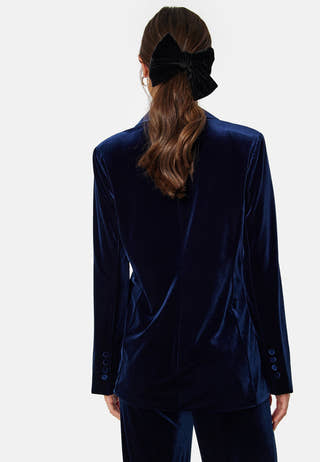 Maya Velvet Blazer