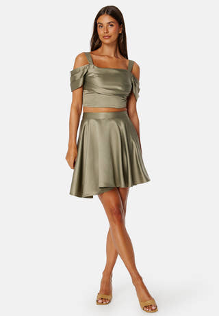 Ortiza Satin Skirt
