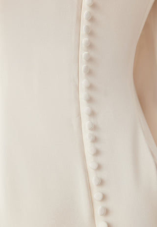 Puff Sleeve Wedding Gown