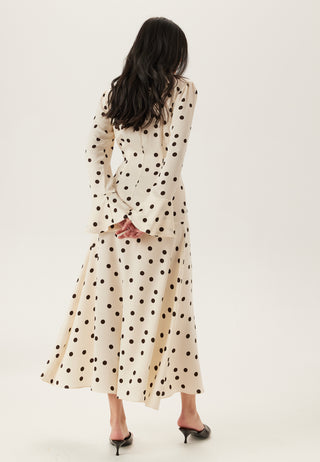 Ruched Front Midi Dress