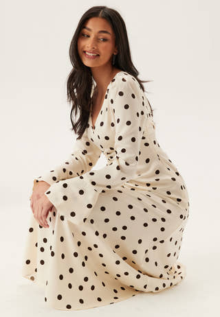 Ruched Front Midi Dress