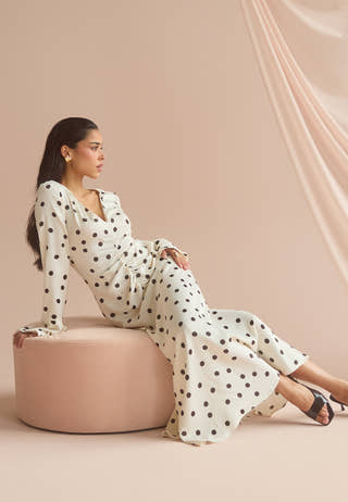 Ruched Front Midi Dress