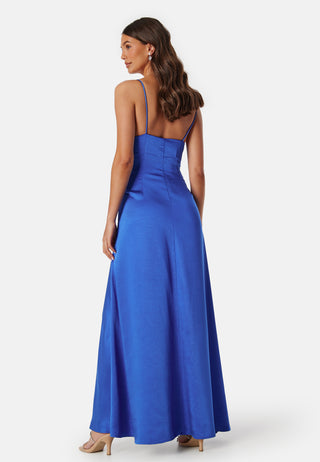 Satin Strap Gown