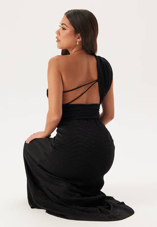 Sparkling One shoulder Soft Maxi Dress